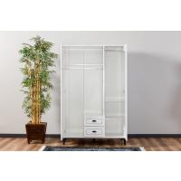 PİRAMİT 3'LÜ GARDROP (BEYAZ)